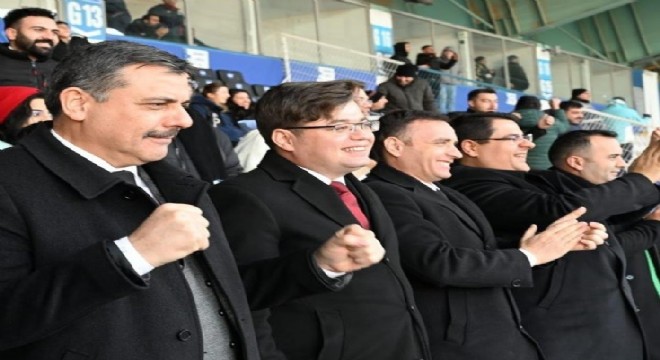 Vali Çiftçi'nin gol sevinci